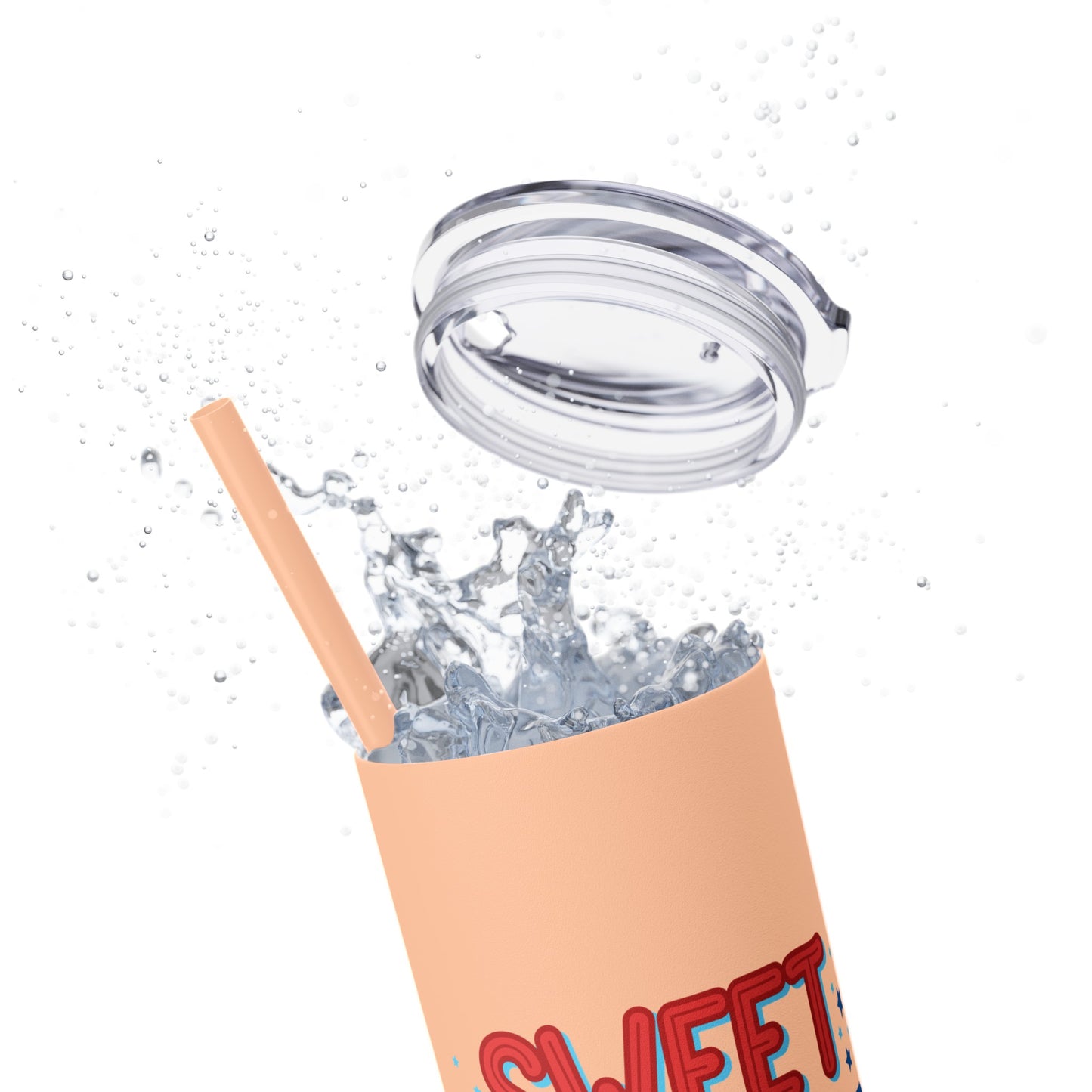 Patriot Skinny Tumbler with Straw, 20oz