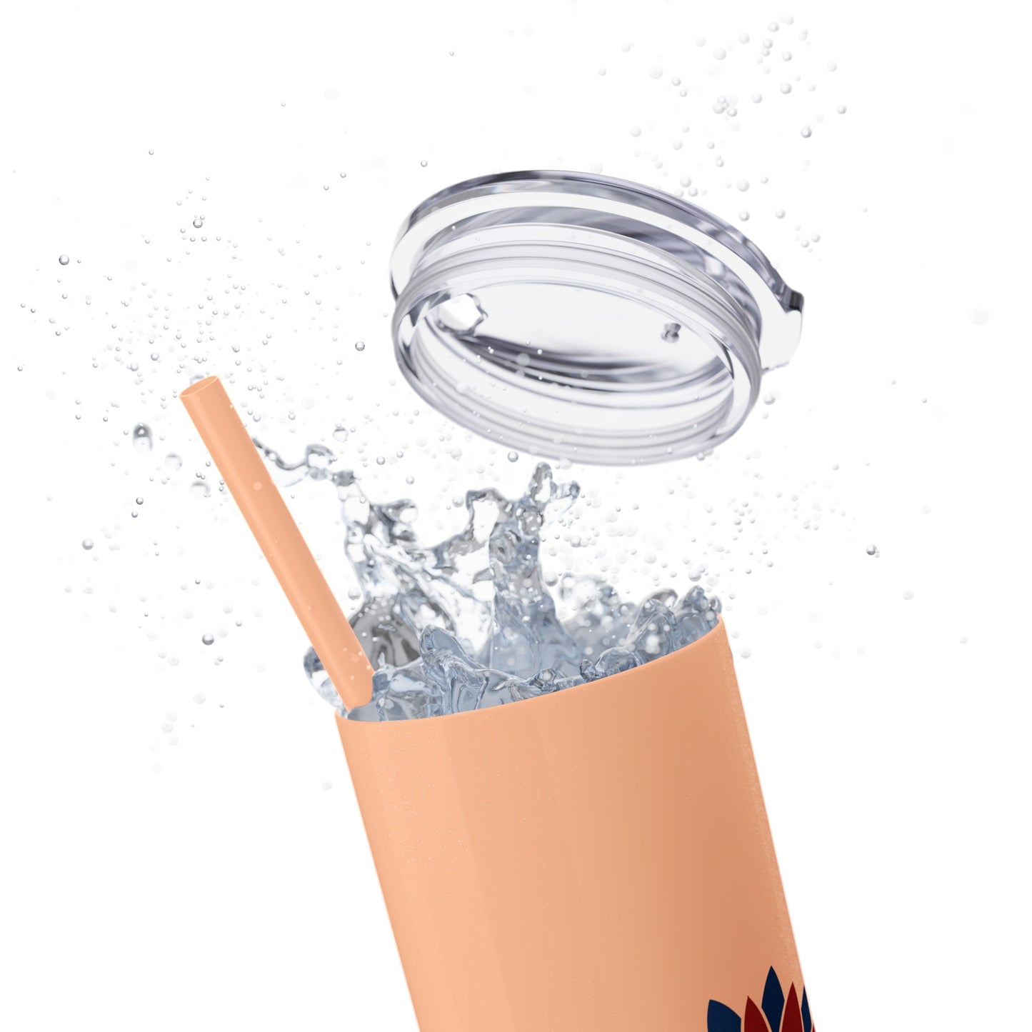 Patriot Skinny Tumbler with Straw, 20oz