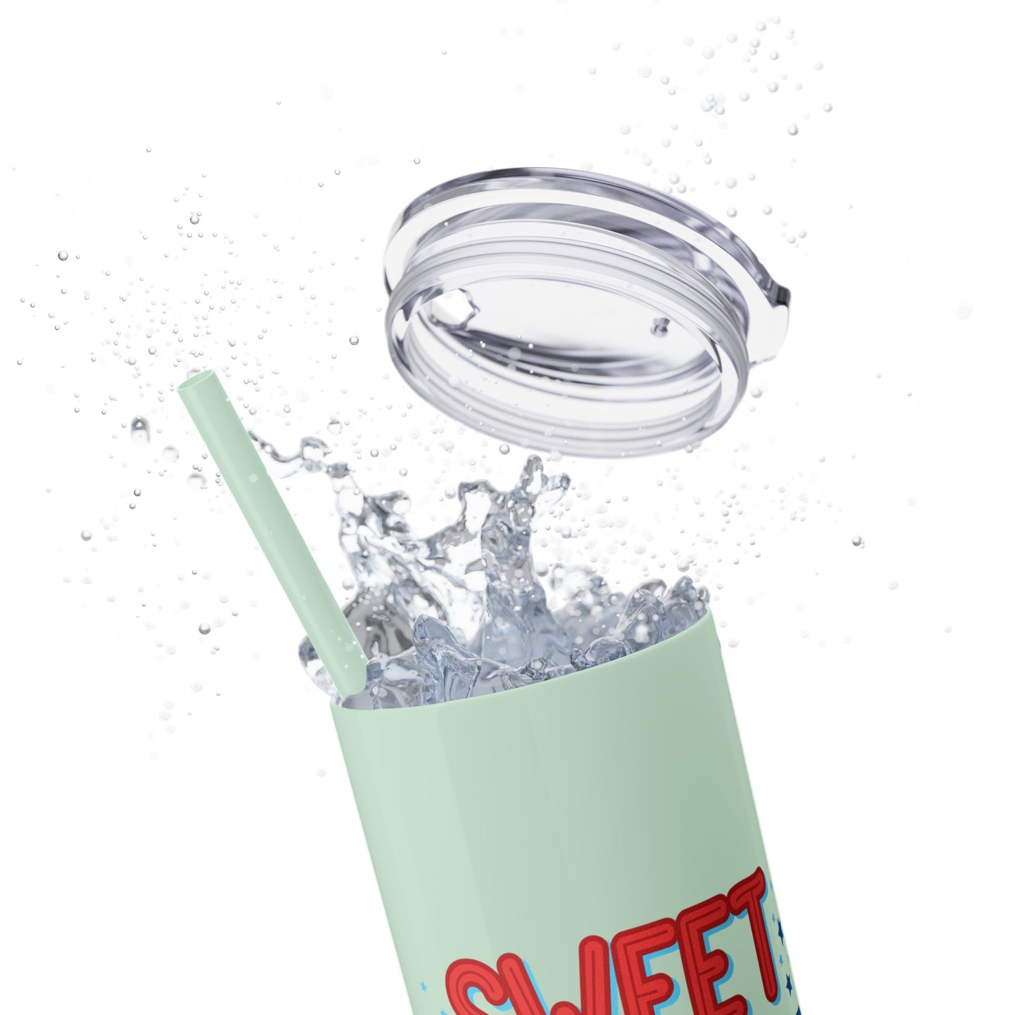 Patriot Skinny Tumbler with Straw, 20oz