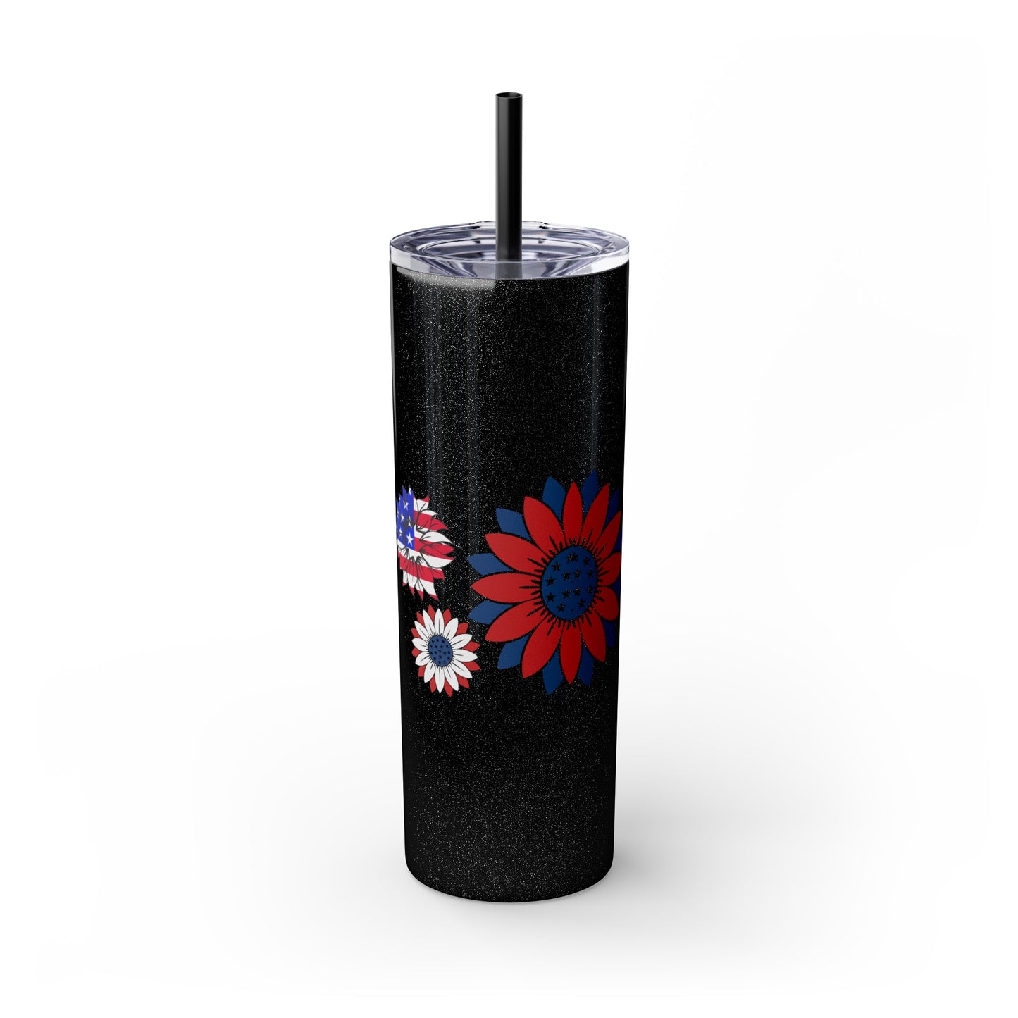 Patriot Skinny Tumbler with Straw, 20oz