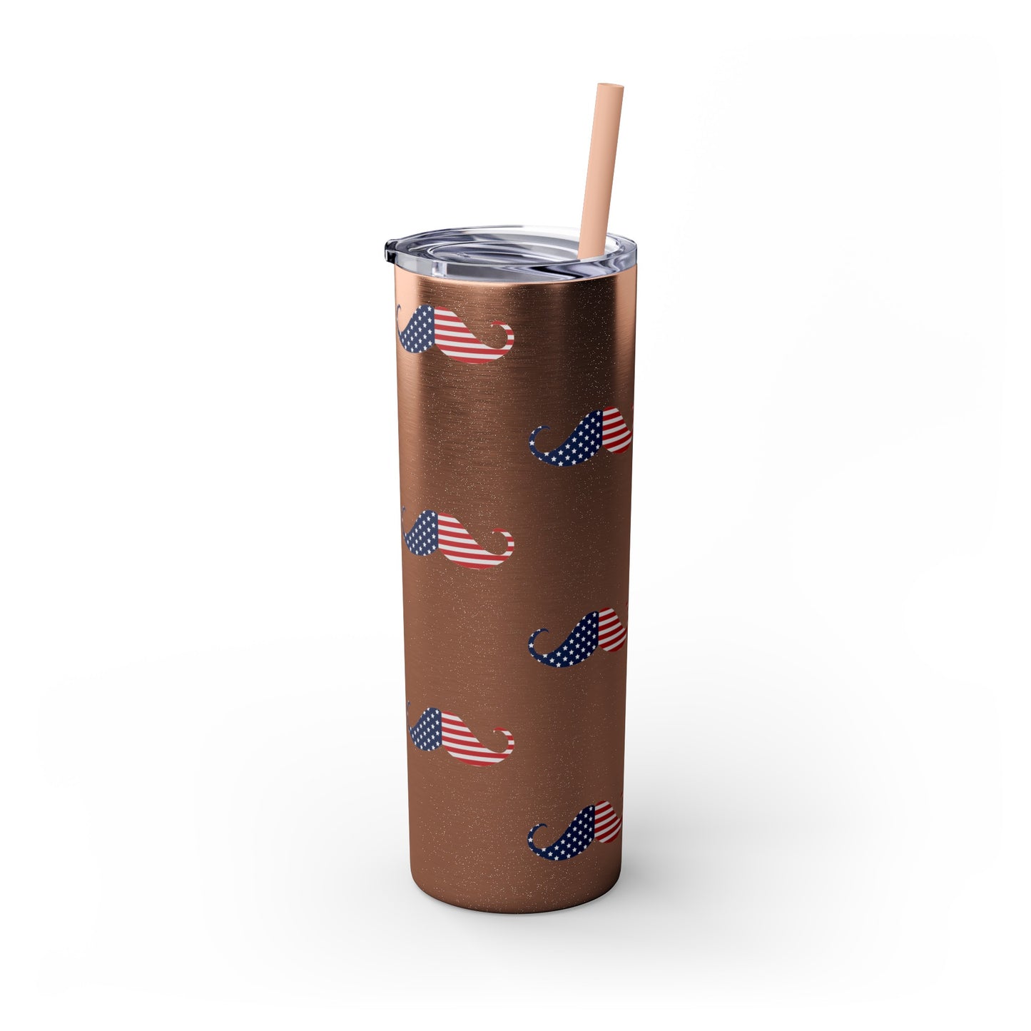Patriot Skinny Tumbler with Straw, 20oz