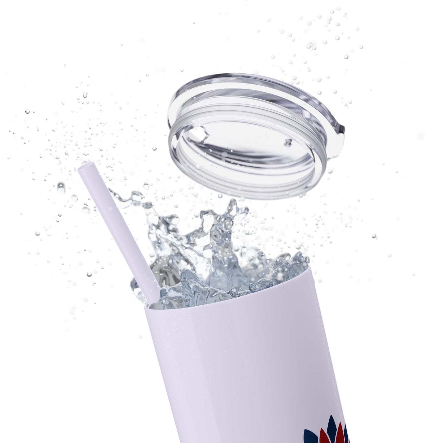 Patriot Skinny Tumbler with Straw, 20oz