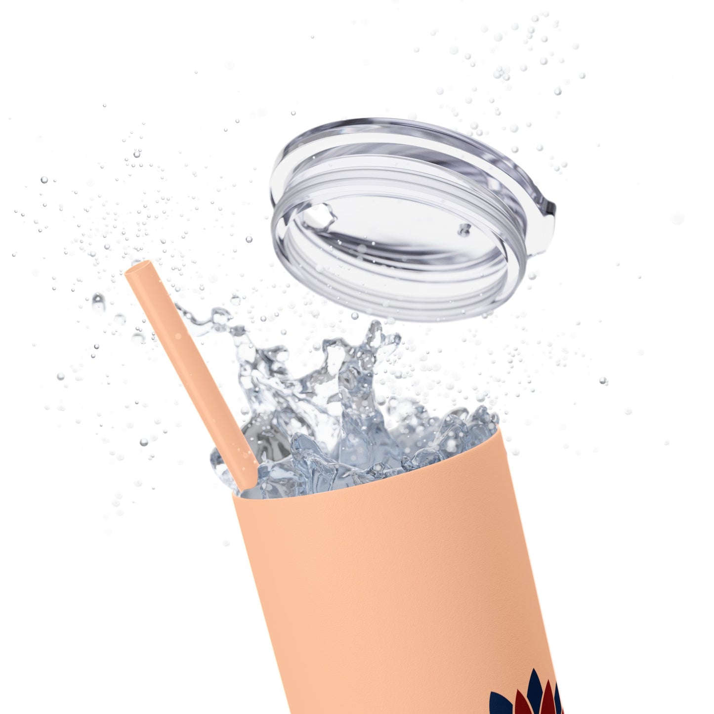 Patriot Skinny Tumbler with Straw, 20oz