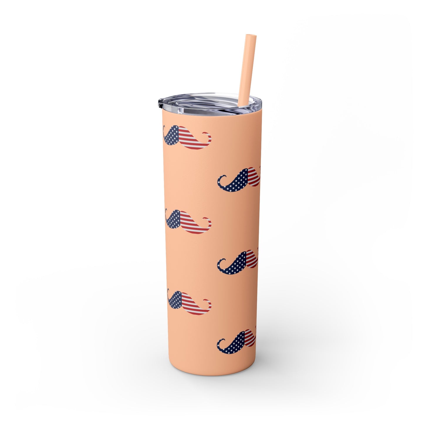 Patriot Skinny Tumbler with Straw, 20oz