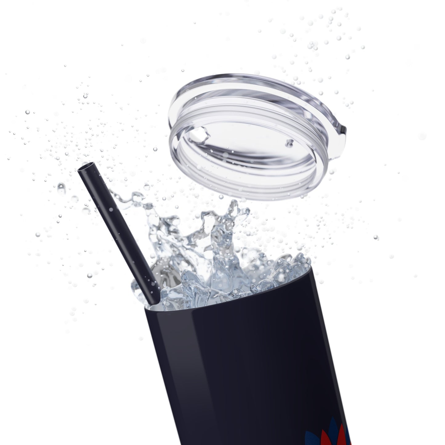 Patriot Skinny Tumbler with Straw, 20oz