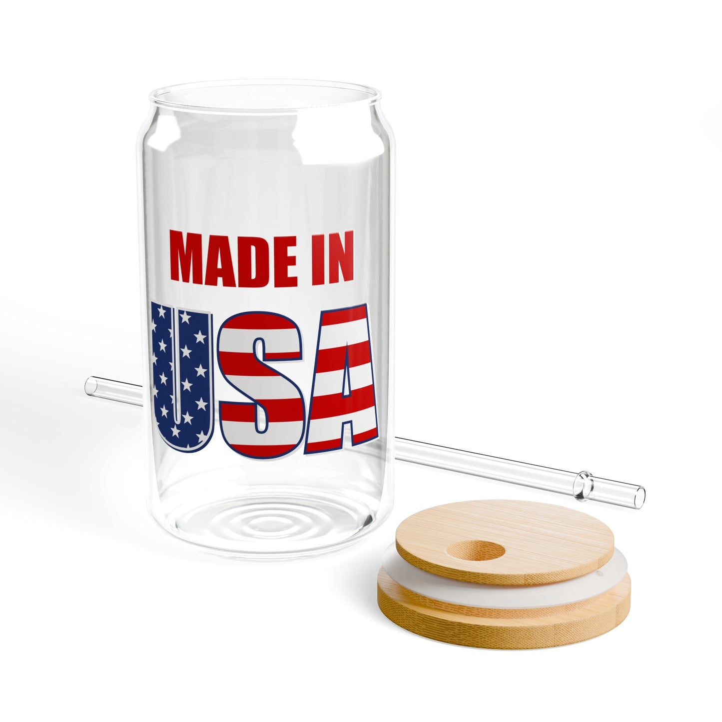 Patriot Sipper Glass, 16oz
