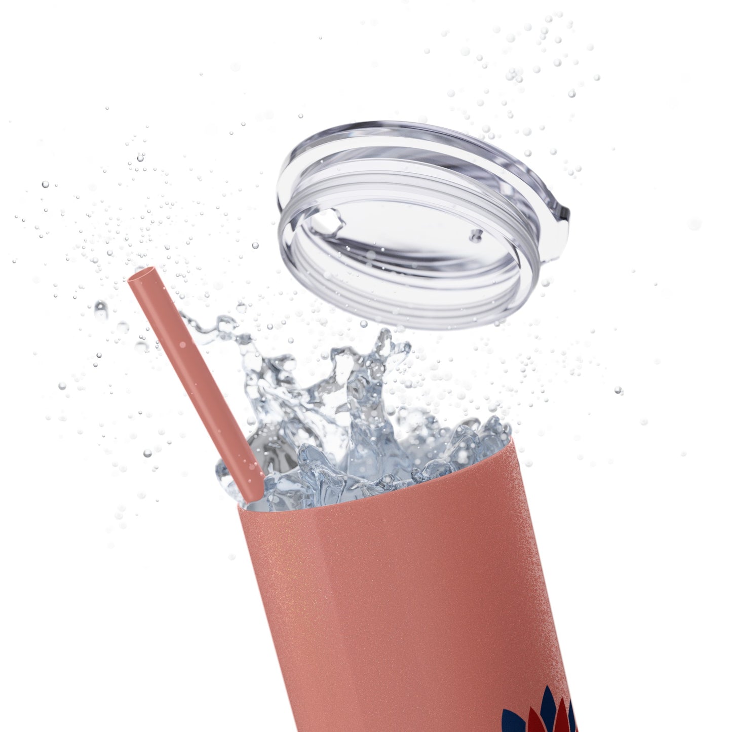 Patriot Skinny Tumbler with Straw, 20oz