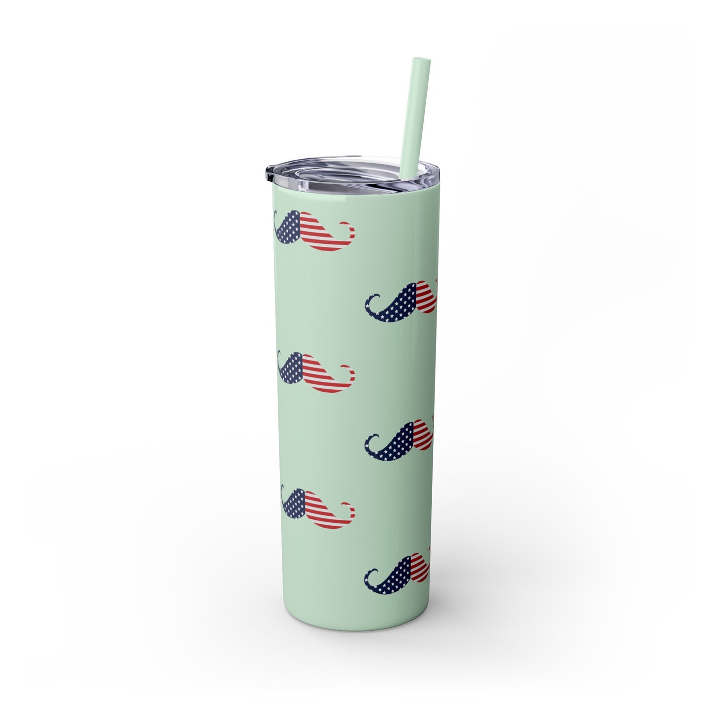 Patriot Skinny Tumbler with Straw, 20oz