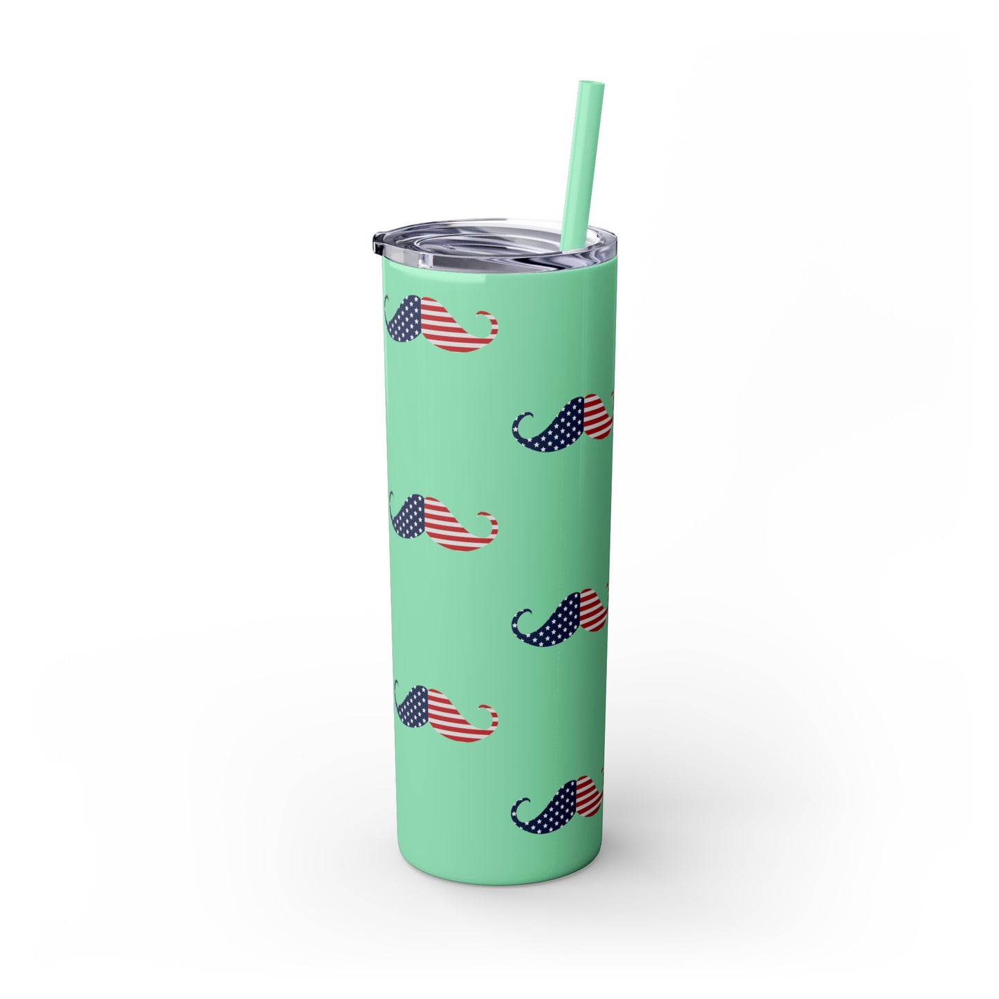 Patriot Skinny Tumbler with Straw, 20oz