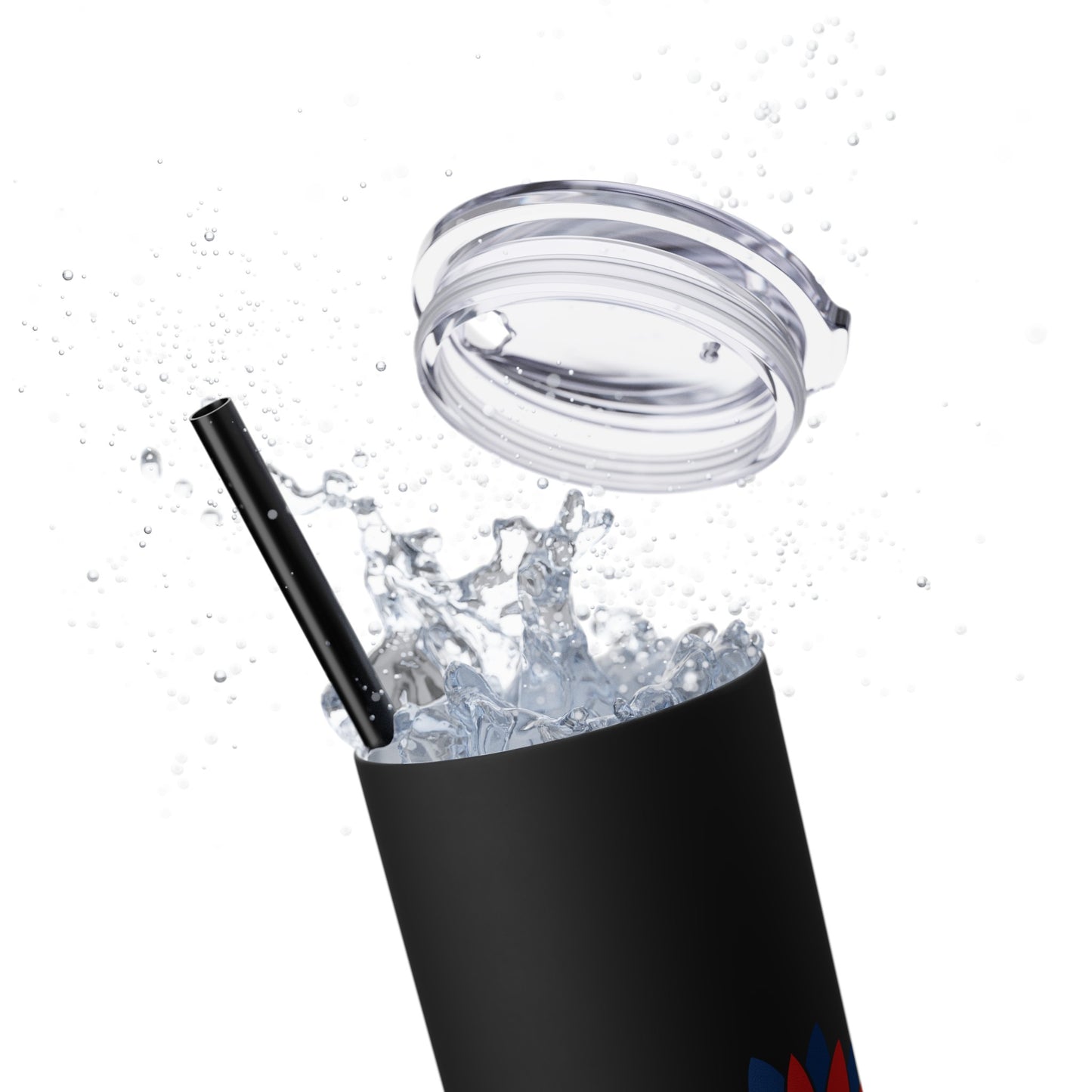 Patriot Skinny Tumbler with Straw, 20oz