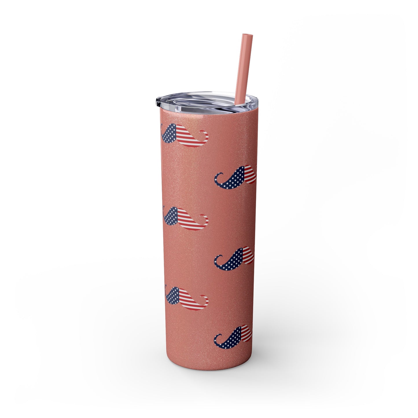 Patriot Skinny Tumbler with Straw, 20oz