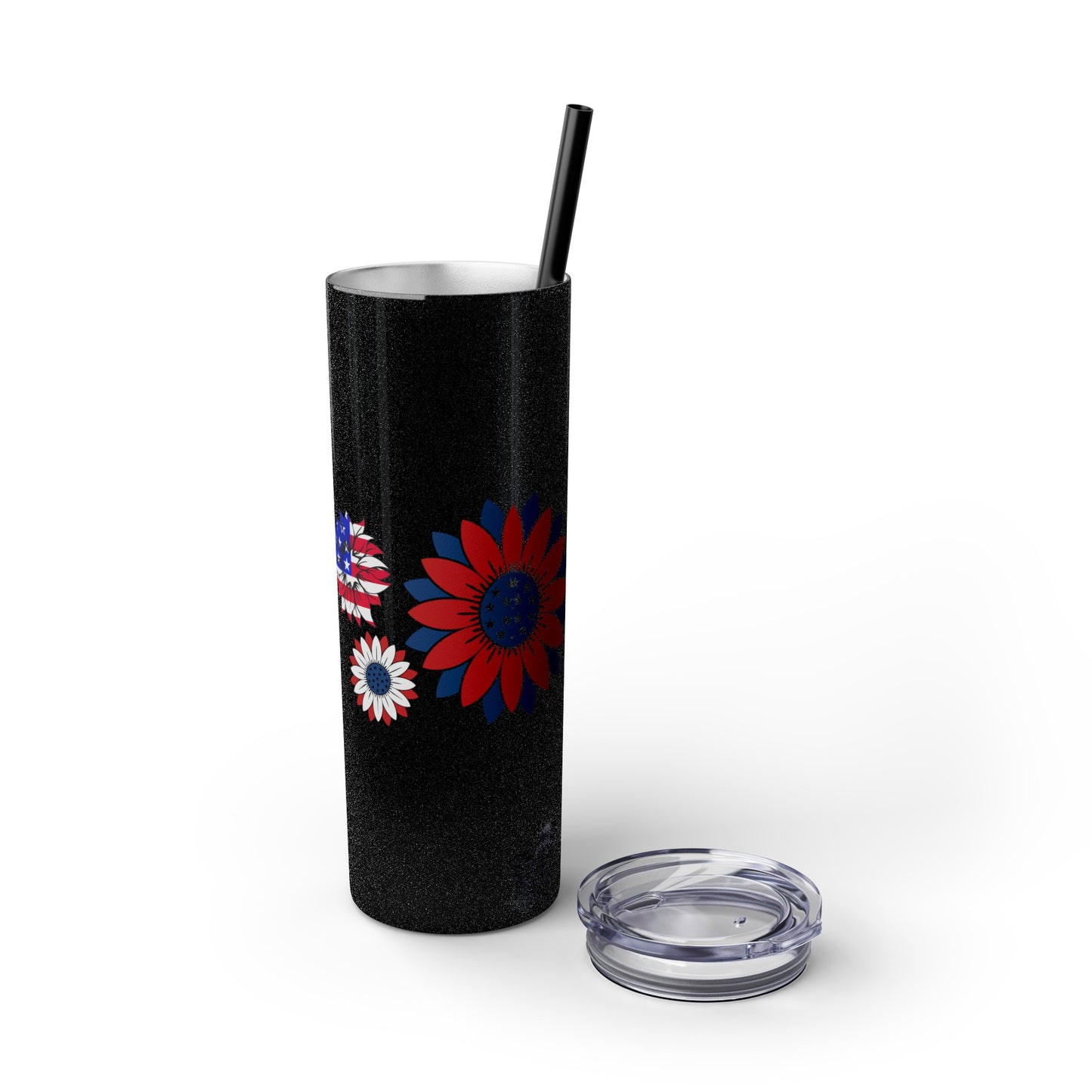 Patriot Skinny Tumbler with Straw, 20oz