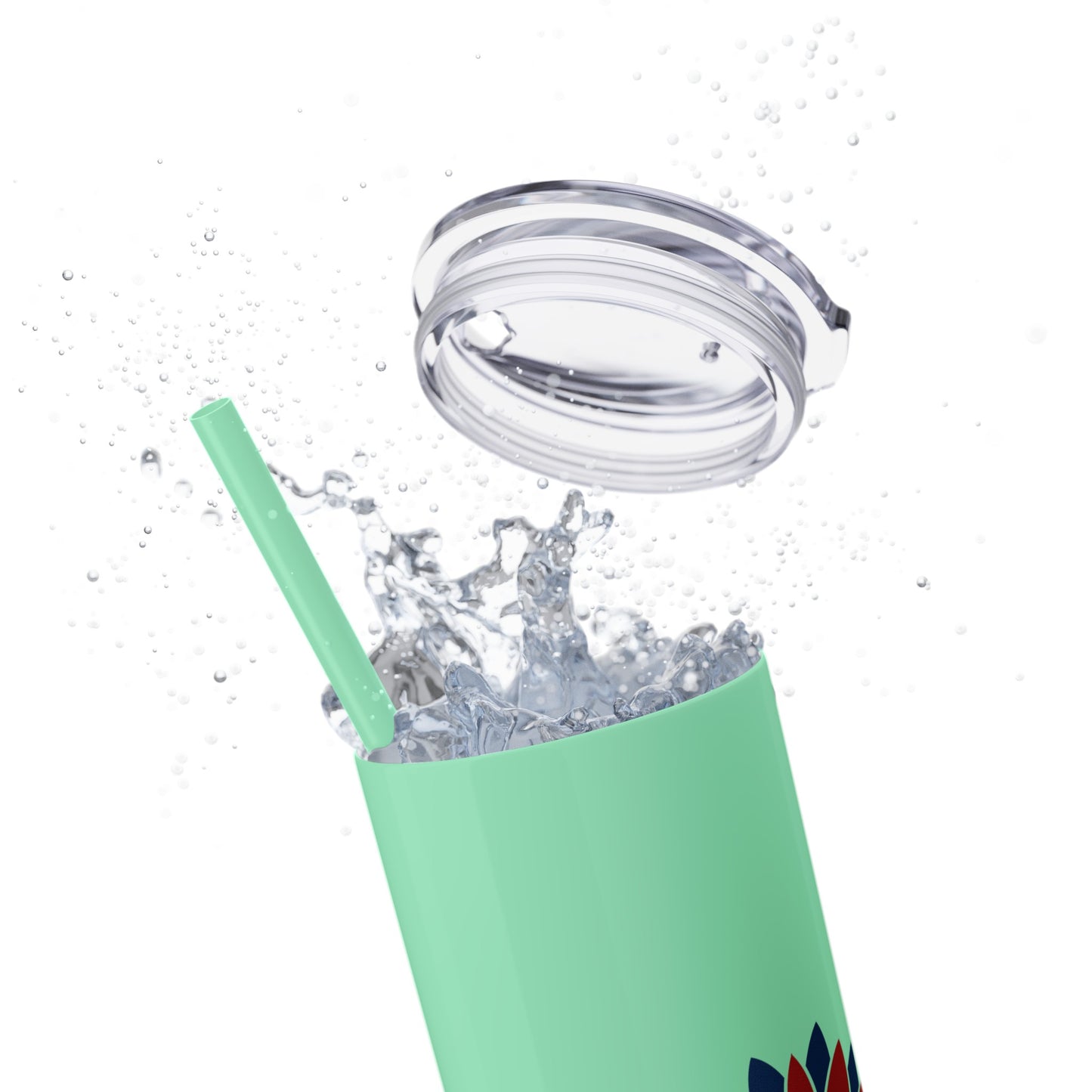 Patriot Skinny Tumbler with Straw, 20oz