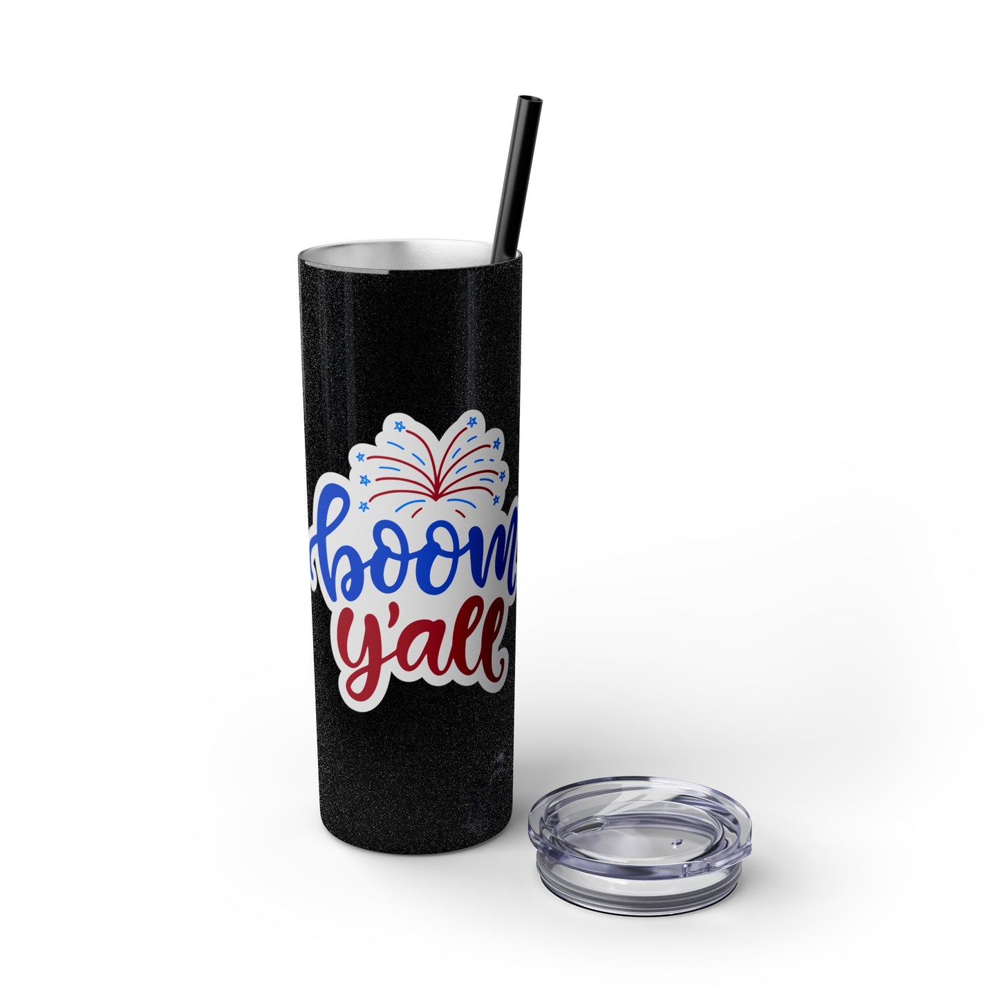 Patriot Skinny Tumbler with Straw, 20oz