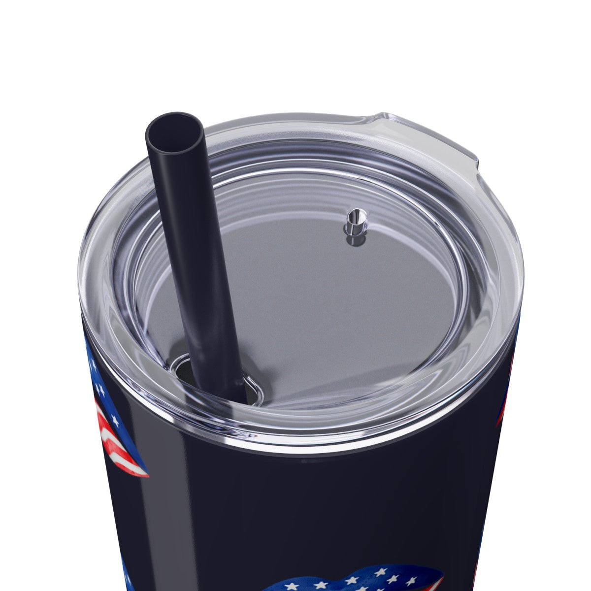 Patriot Skinny Tumbler with Straw, 20oz